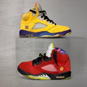 Nike Air Jordan 5 Retro SE "What The" Size 11 CZ5725-700 Sneakers READ
